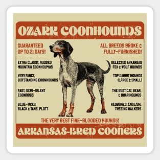 Ozark Coonhounds Magnet